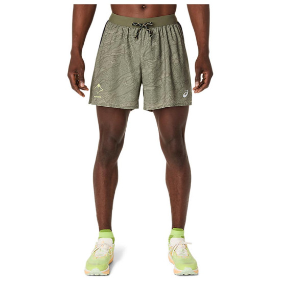 Asics Ανδρικό σορτς Fujitrail All Over Print 5'' Shorts
